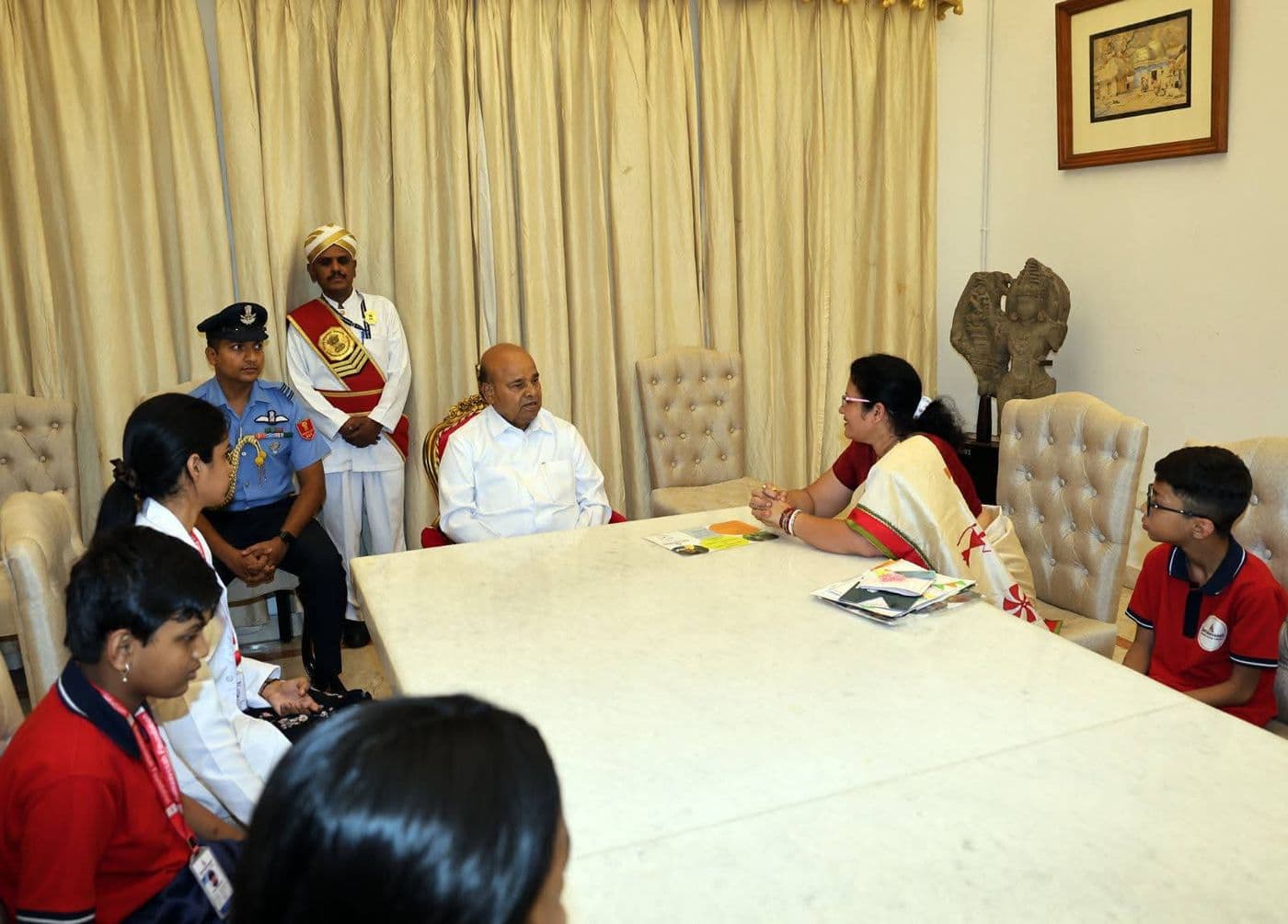 Meeting the Hon'ble Governor of Karnataka